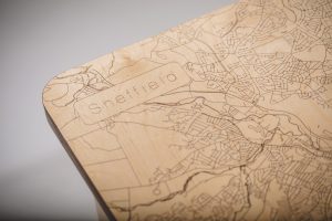 Sheffield Map Coffee Table