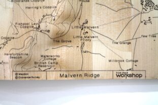 Malvern Ridge Wall Map